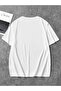 Unisex Oversize T-Shirt Dad Front Print White - 2