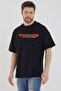 Unisex Oversize T-Shirt Position Back Print Black - 2