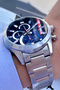 Men's Wristwatch with Calendar 3 Atm Water Resistant Navy Blue Color Gtje2056C2 - 2