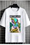 Butter Life Unisex Oversize T-Shirt - Front Print White