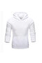 Men's White Sweatshirt Tracksuit Horse Combination Set - 2