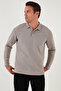 Cotton Regular Fit Polo Collar Sweat Men's Sweat 5905715 - 6
