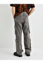 Loose Fit Jeans with Cargo Pockets, Washable and Buttoned - 6