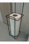 Metal Toilet Paper - Wc Paper Holder, Hanger and Holder with Refills - 2