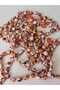 Mosaic Soft Pink Amber Baby Teeth Necklace 33 cm - 3