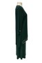 Emerald Green Ahsen Stylish Stone Embroidered Mother's Evening Dress - 4