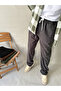 Men's Elastic Waist Baggy Fit Slim Corduroy Pants - 3
