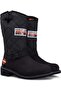 025g100071 Laconia 644 Leather Short Women's Boots Black-Nubuk - 2