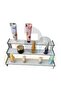 Perfume Cosmetic Display Stand Cupcake Holder Bedroom Organizer Ladder Shape Display Rack L - 2