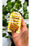 Autumn Sticker Set 15 Pieces 3 Models Mixed 5X8 cm Embossing Detailed Double-Directional Perforated Sticker - 3