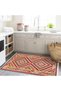 Maya Collection Multicolored Ethnic Patterned Woven Base Modern Decorative Carpet Maya23 - 3