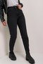 İstem Women's Black Mom Jean High Waist Boyfriend Jeans - 2