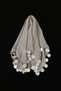 Large Size Chiffon Halay Handkerchief, 50X50Cm Gray Silver 1 Piece, Bride Groom Wedding Henna Circumcision Promise Bride - 6