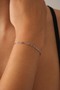 Steel Paperclip Oval Ring Chain Bracelet Suitable for Daily Wear Non-Tarnish Cable Chain 2mm 17Cm+4Cm&21Cm - 3