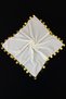Large Size Chiffon Halay Handkerchief, 50X50Cm Cream Gold 1 Piece, Bride Groom Wedding Henna Circumcision Engagement Bride - 4