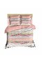 Pattern Roses and Stripes 3D Digital Double Duvet Cover Set