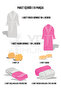 10 Piece Family Set Women's & Men's Bathrobe Set - Leopard - 6