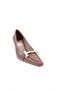 Women's Goblet Heeled Shoes with Iron Accessories 41112821 - 2