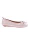 201-23y Women's Bow Detailed Zenne Ballet Flats