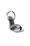 5161-1-23y Women's Silver Stone Ankle Strap Heeled Shoes - 2