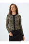 Crew Neck Buttoned Long Sleeve Knitwear Cardigan - 3