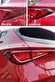 ملصق إطار إيقاف متوافق مع Cupra Leon MK4 - سهل الاستخدام - يدوم طويلاً / أسود غير لامع - 4