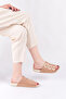 P29 Women's Buckle Three-Stripes Slippers - 5