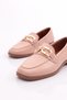Women's Sewing Detailed Flower Ornament Ballerina Powder 1732110 - 4