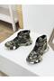 25K351 Stone-Embellished High-Heeled Sports Boots for Women - 3