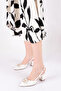 Women's Open Side Heeled Shoes Sedef 2174102621 - 5