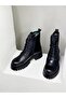 2251811   Genuine Leather Postal Boots - 6cm Thick Sole - 4