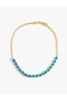 Beaded chain necklace