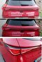 ملصق إطار إيقاف متوافق مع Seat Leon MK4 - سهل الاستخدام - يدوم طويلاً / أسود ساطع - 7