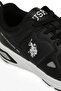Men's Sports Shoes Sneaker Black Color - 7
