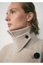 Double-breasted wool coat - 7
