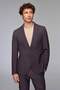 Ds Groom Slim Fit Brown Printed Magic Suit - 3