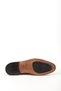 Men's Leather Sole Laced Classic Shoes Genuine Leather Dnc 368 Tan - 4