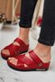 Budi Women's Stylish Comfortable Daily Slippers Anatomical Orthopedic Sole Artificial Leather Mother Out Home Slippers - 5
