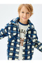 Plush Shirt Jacket Long Sleeve Flap Pocket Detailed