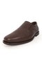 Men's Comfort Printed Classic Shoes Real Leather Dnc 667 Brown - 5