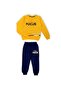İkiiplik Unisex Kids Tracksuit Set MNK0553 LIGHT YELLOW