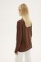 SİCİLYA BASIC BLUZ KAHVE - 4