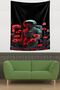 Poppy Astronaut Stain Resistant Fabric Wall Cover Wall Carpet Tapestry - 2