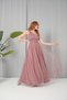 Glitter One Shoulder Evening Dress - 2