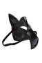 Black Color Luxury Cat Mask 12X13 cm (5148) - 3