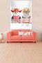 Cowboy Cats with Cat Stain Resistant Velvet Fabric Wall Cloth Wall Carpet Tapestry - 2