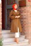 Belted Waist Plaid Inside Trench Coat
