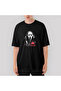 Scream Town Oversize Black T-Shirt