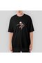 God Of War Kratos Cartoon Oversize Black T-Shirt