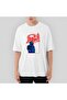 Death Lepros Oversize White T-Shirt